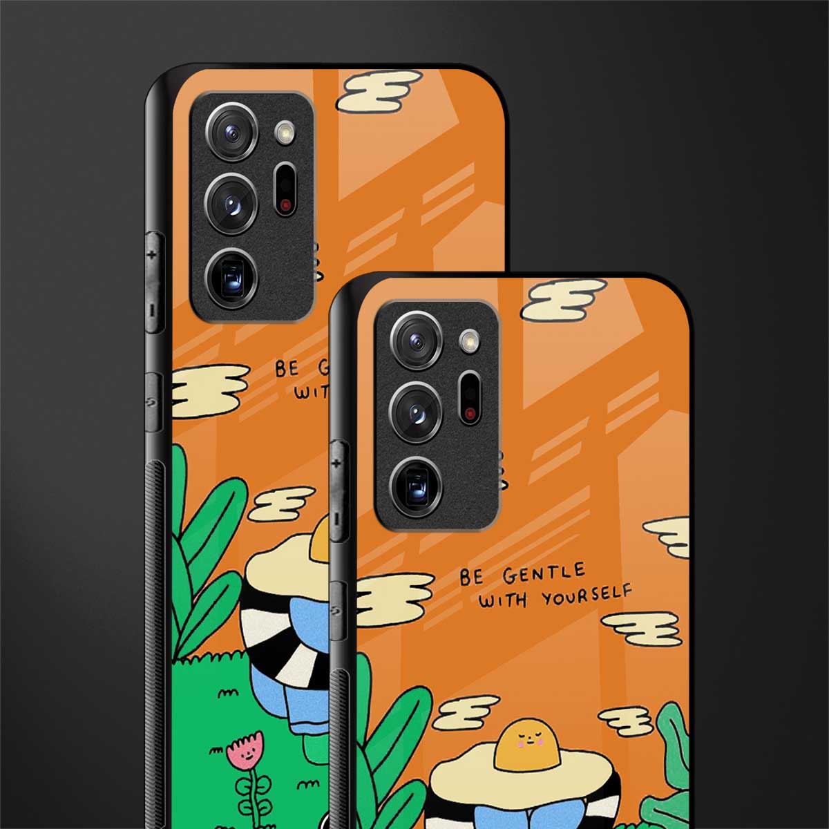 be gentle with yourself glass case for samsung galaxy note 20 ultra 5g image-2