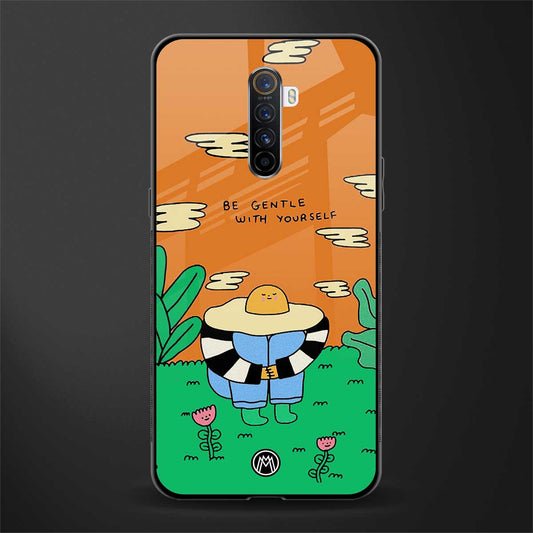 be gentle with yourself glass case for realme x2 pro image