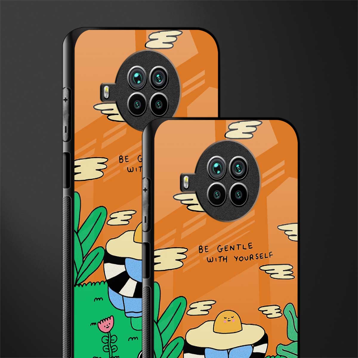 be gentle with yourself glass case for mi 10i image-2