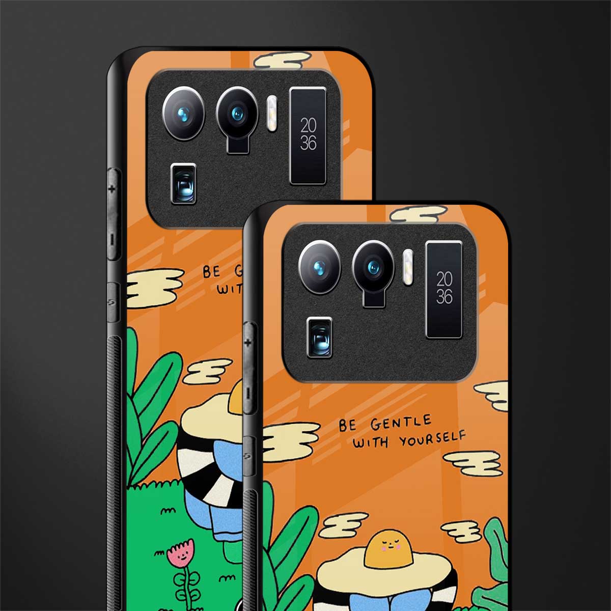 be gentle with yourself glass case for mi 11 ultra 5g image-2