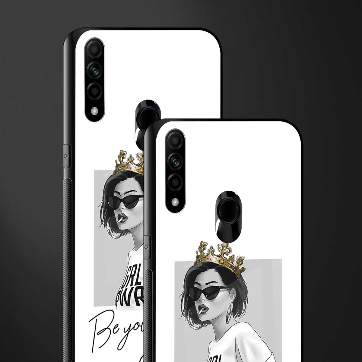 be your queen glass case for oppo a31 image-2