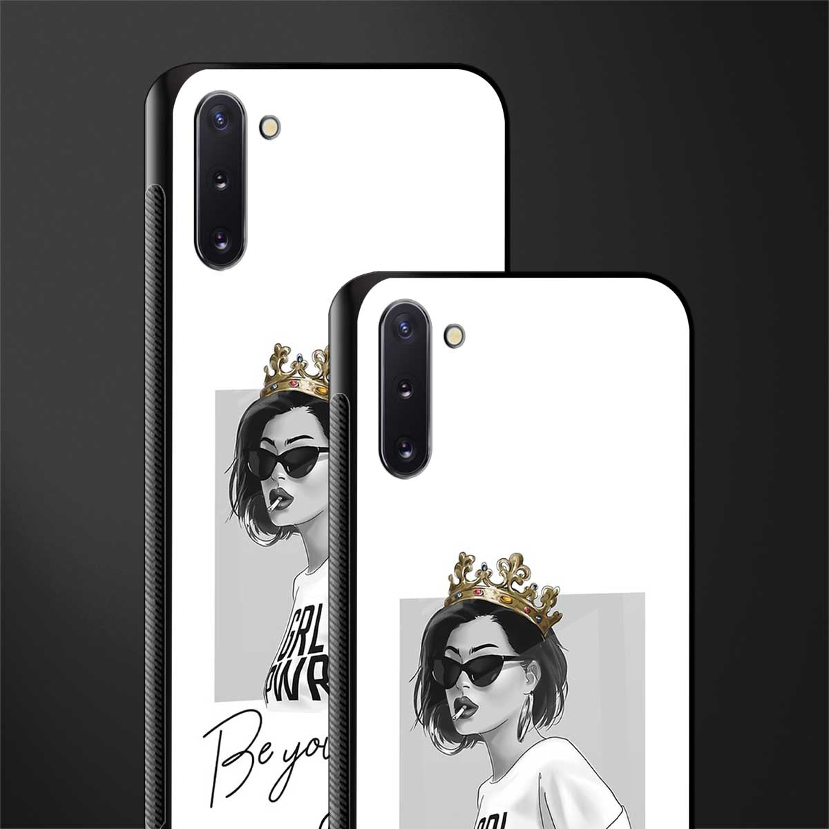 be your queen glass case for samsung galaxy note 10 image-2