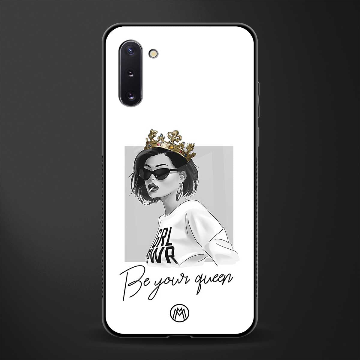 be your queen glass case for samsung galaxy note 10 image