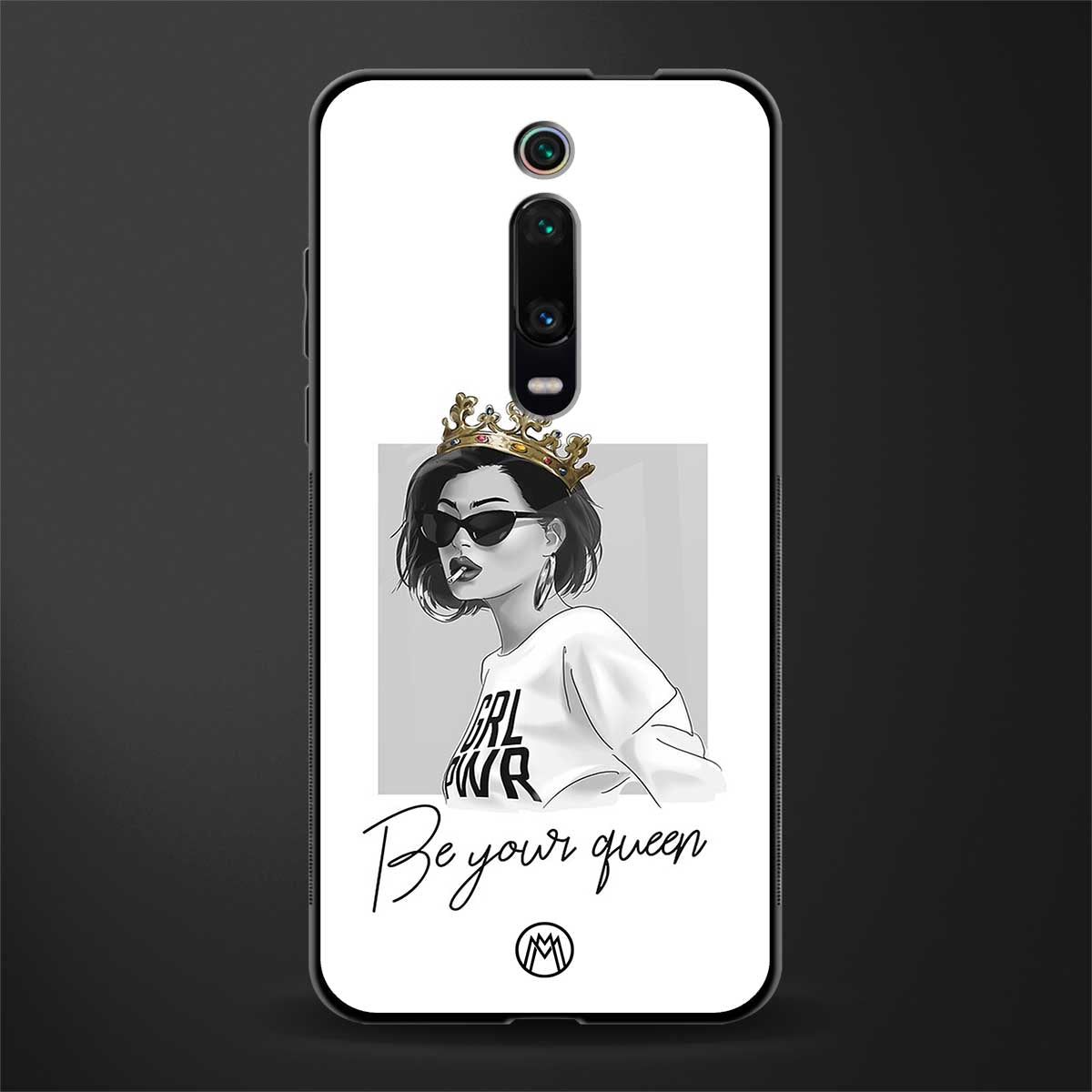 be your queen glass case for redmi k20 image