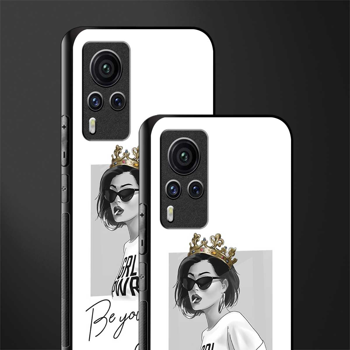be your queen glass case for vivo x60 pro image-2