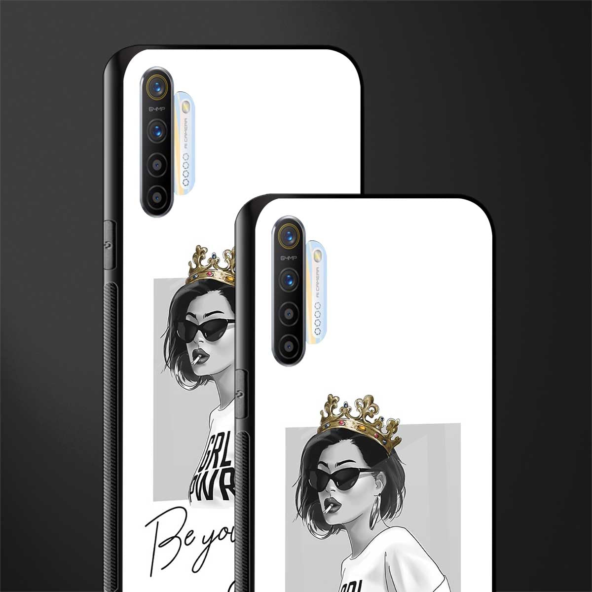 be your queen glass case for realme x2 image-2