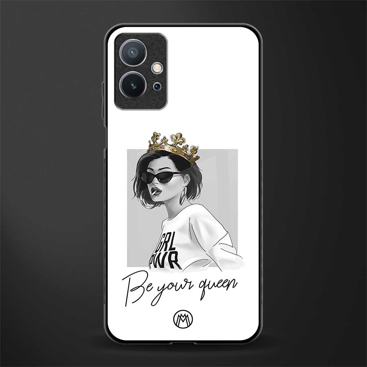 be your queen glass case for vivo y75 5g image