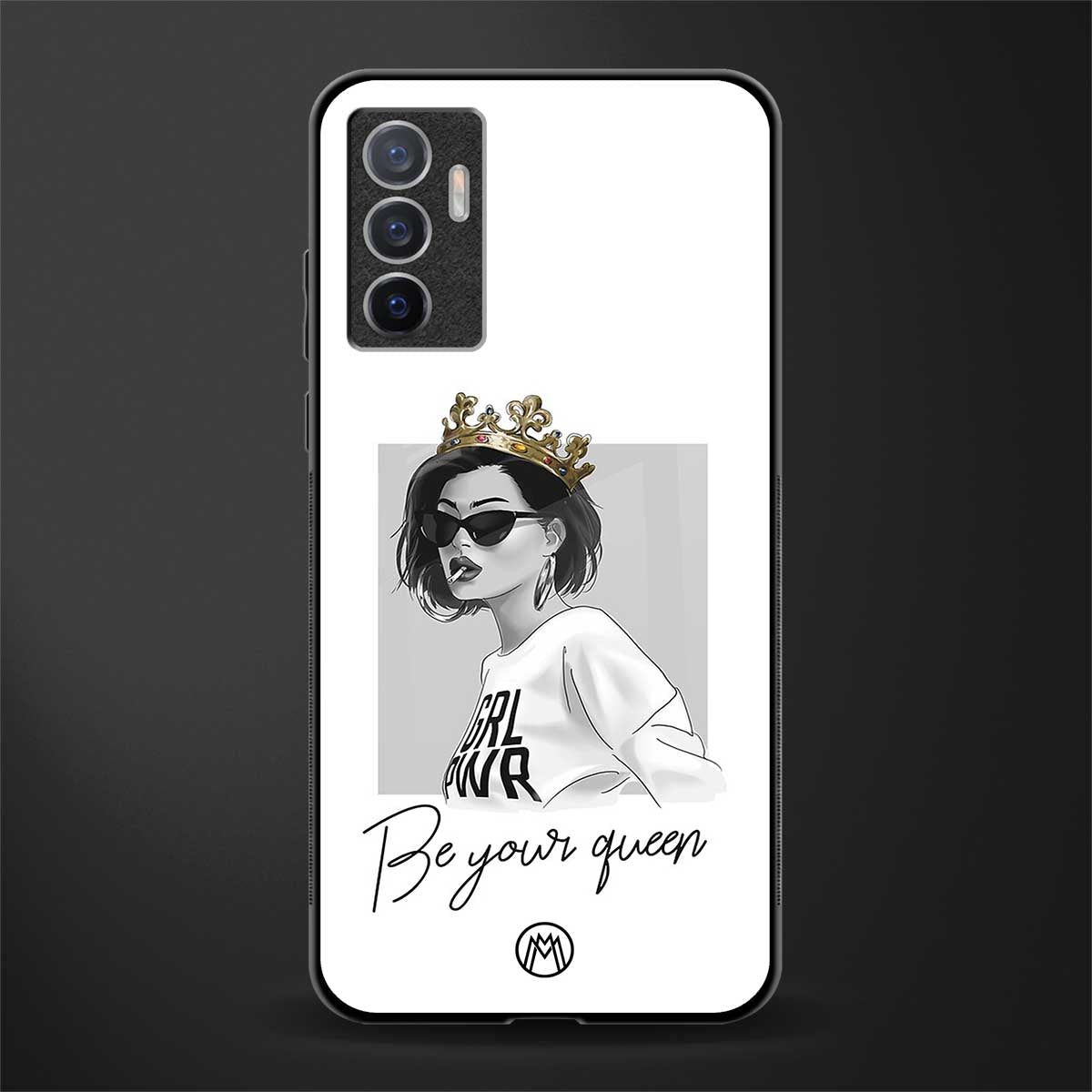be your queen glass case for vivo v23e image