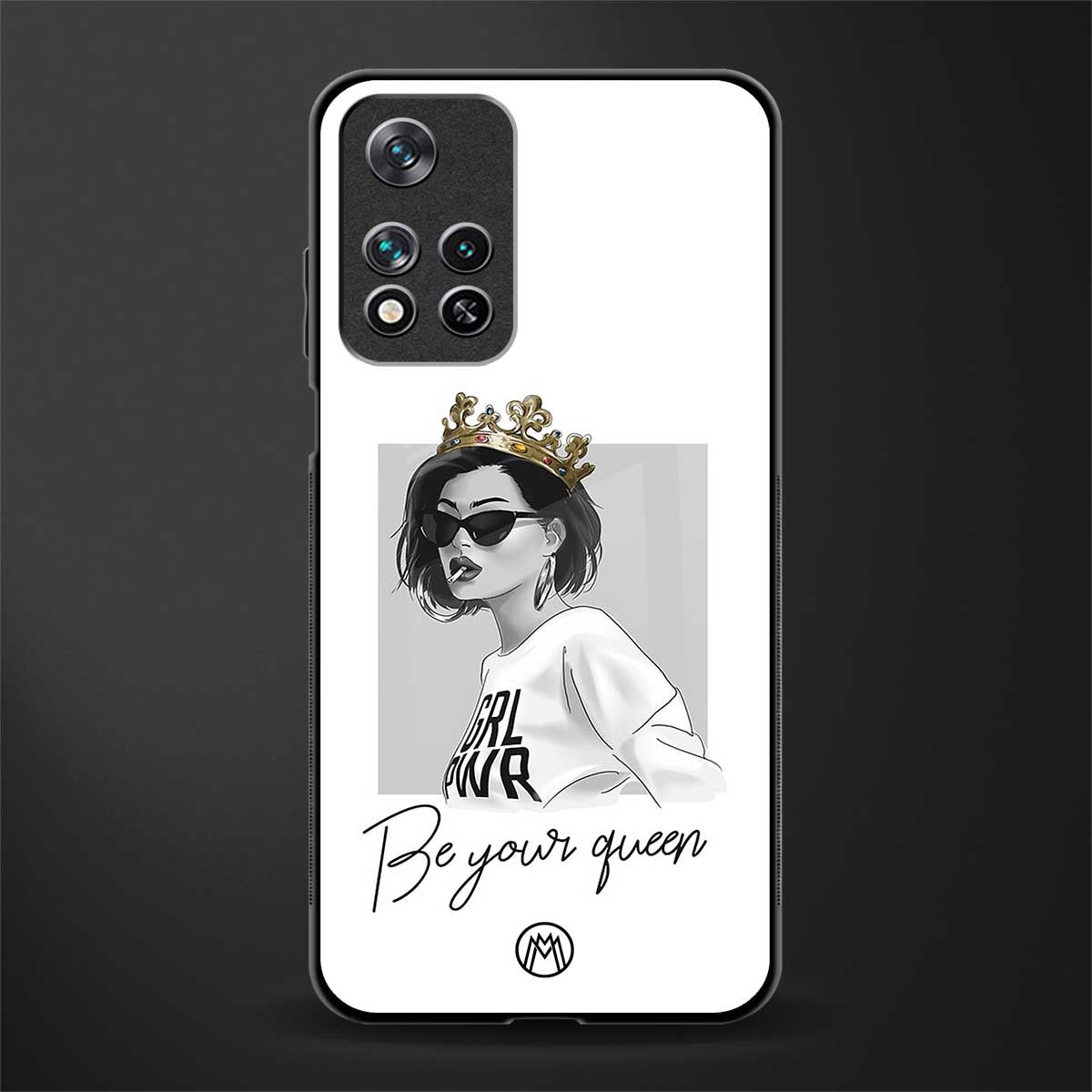 be your queen glass case for poco m4 pro 5g image