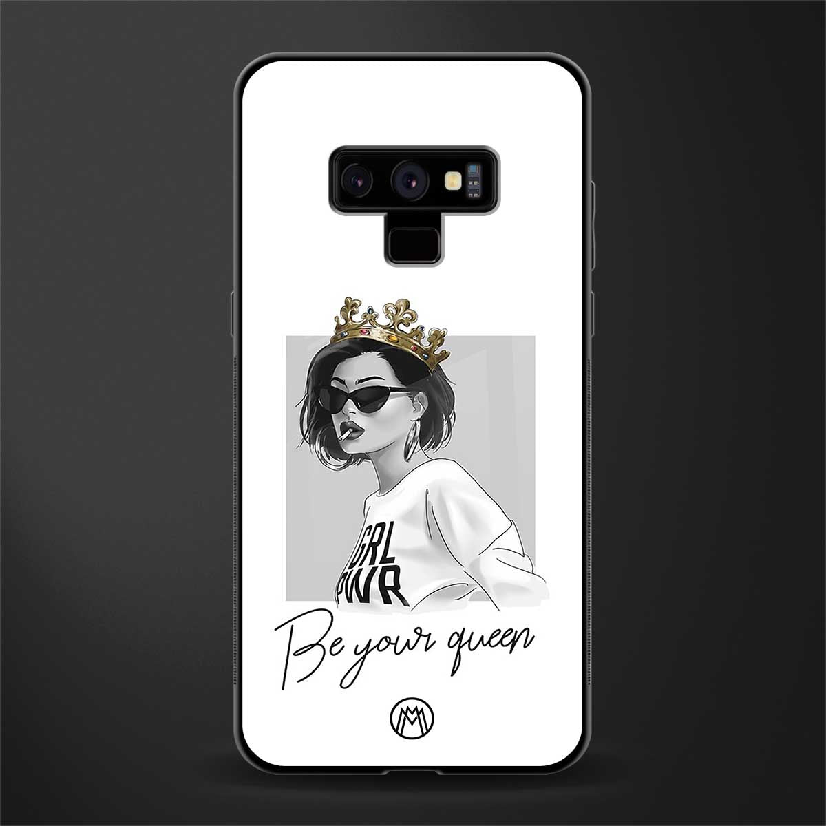 be your queen glass case for samsung galaxy note 9 image