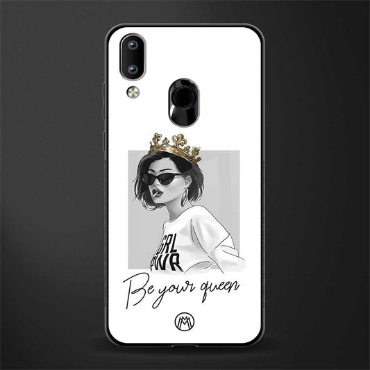 be your queen glass case for vivo y91 image