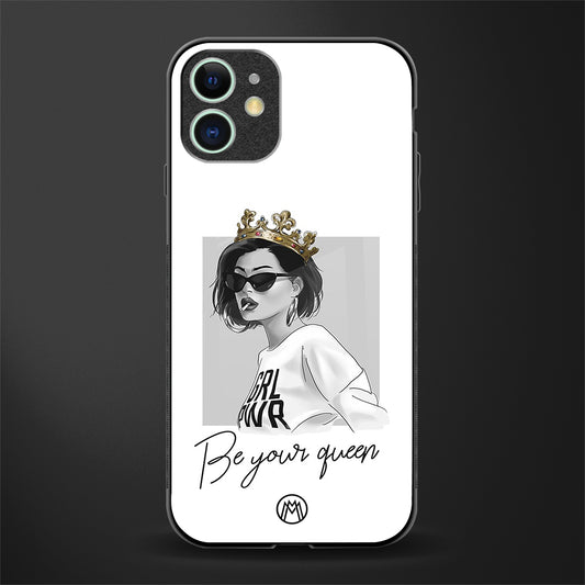 be your queen glass case for iphone 11 image