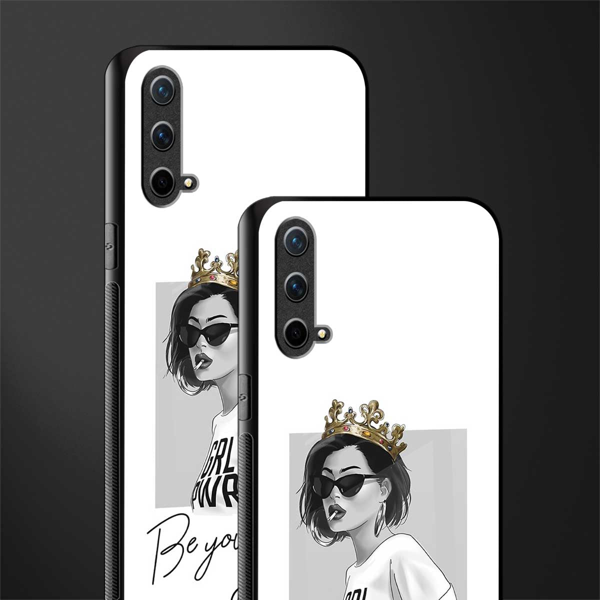 be your queen glass case for oneplus nord ce 5g image-2