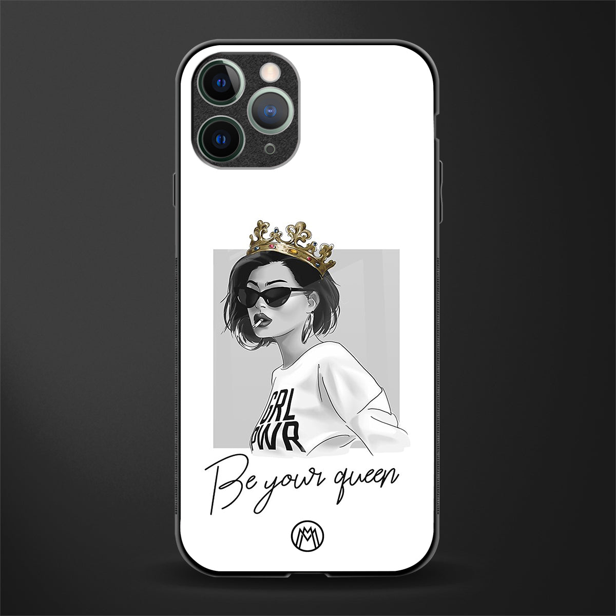 be your queen glass case for iphone 11 pro max image