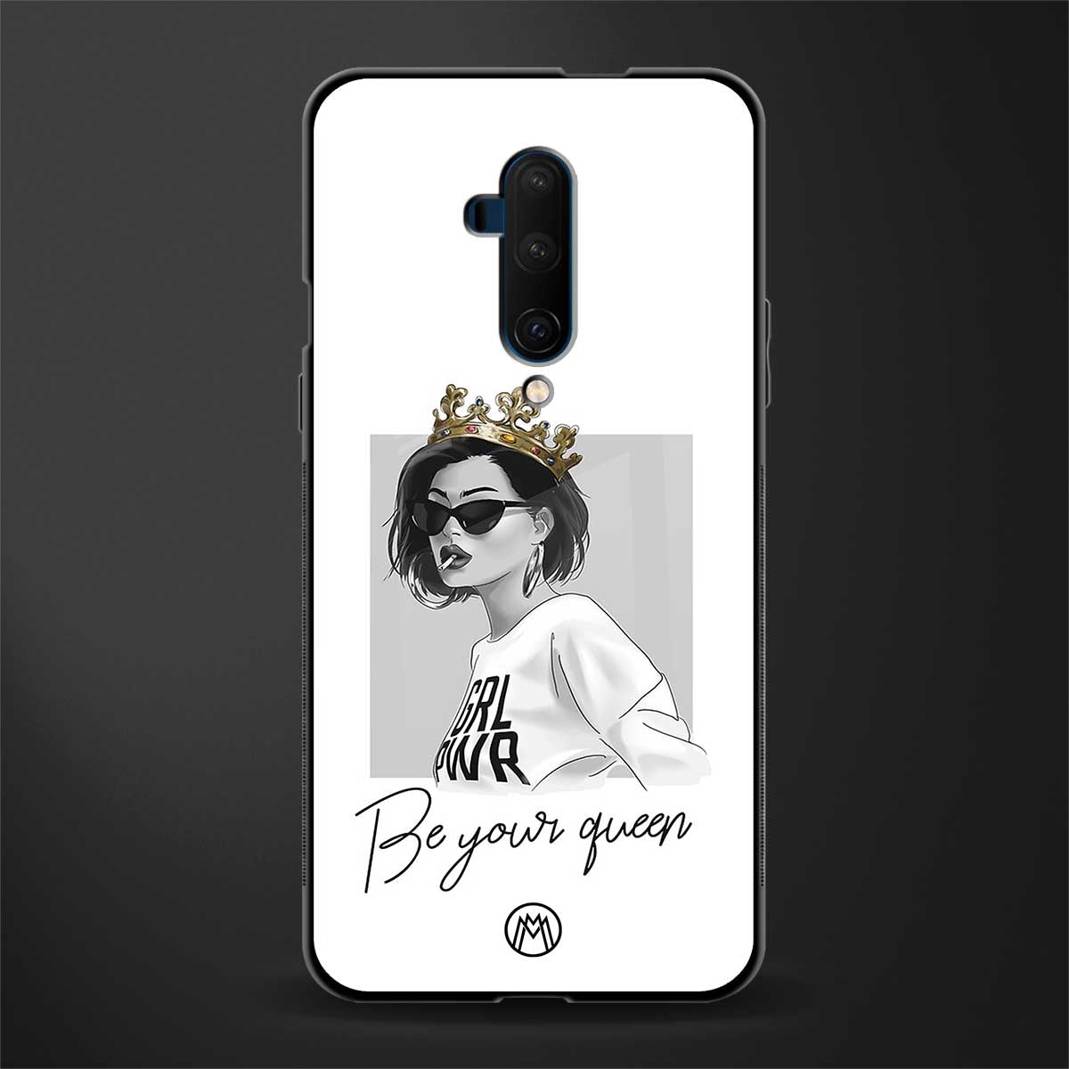 be your queen glass case for oneplus 7t pro image