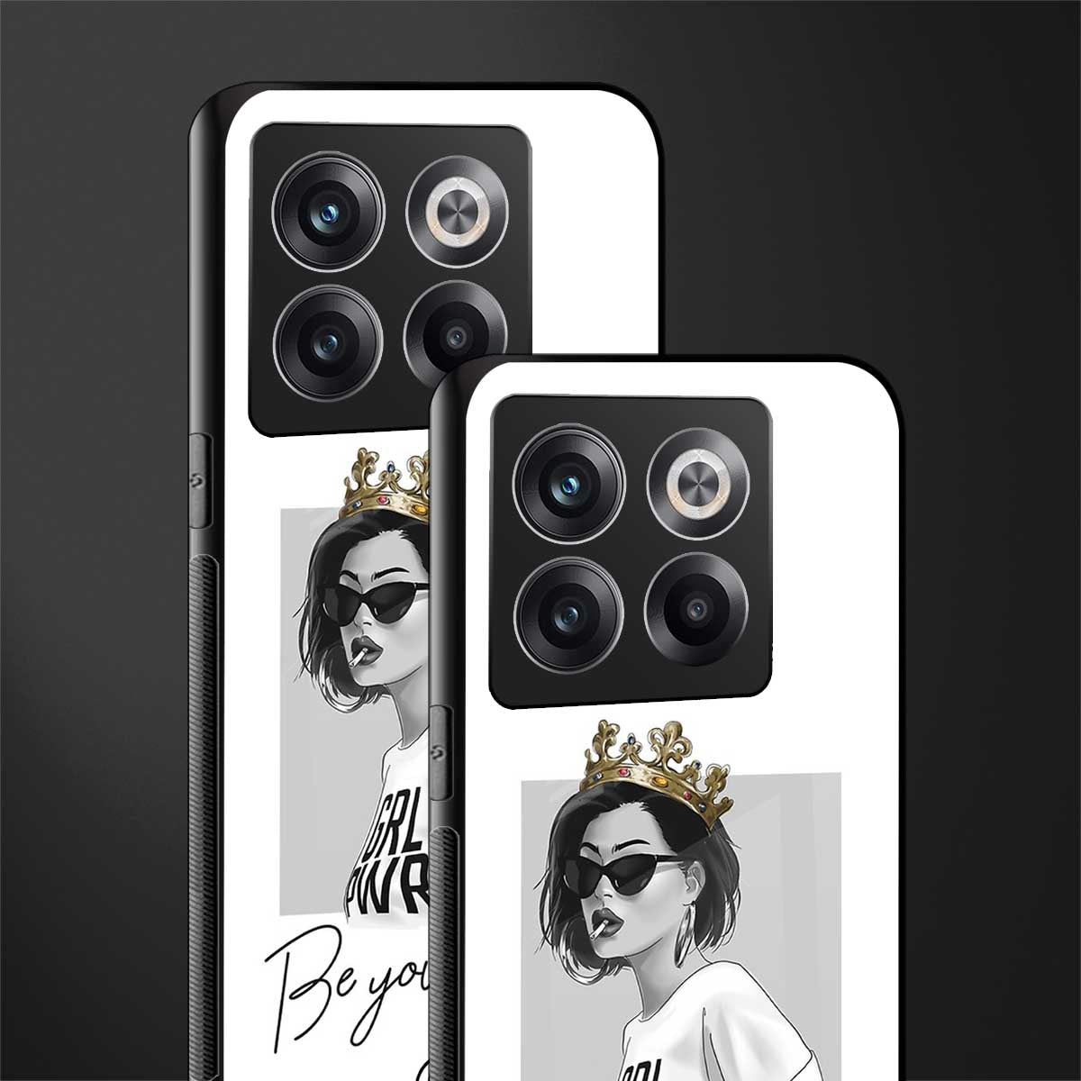 be your queen back phone cover | glass case for oneplus 10t