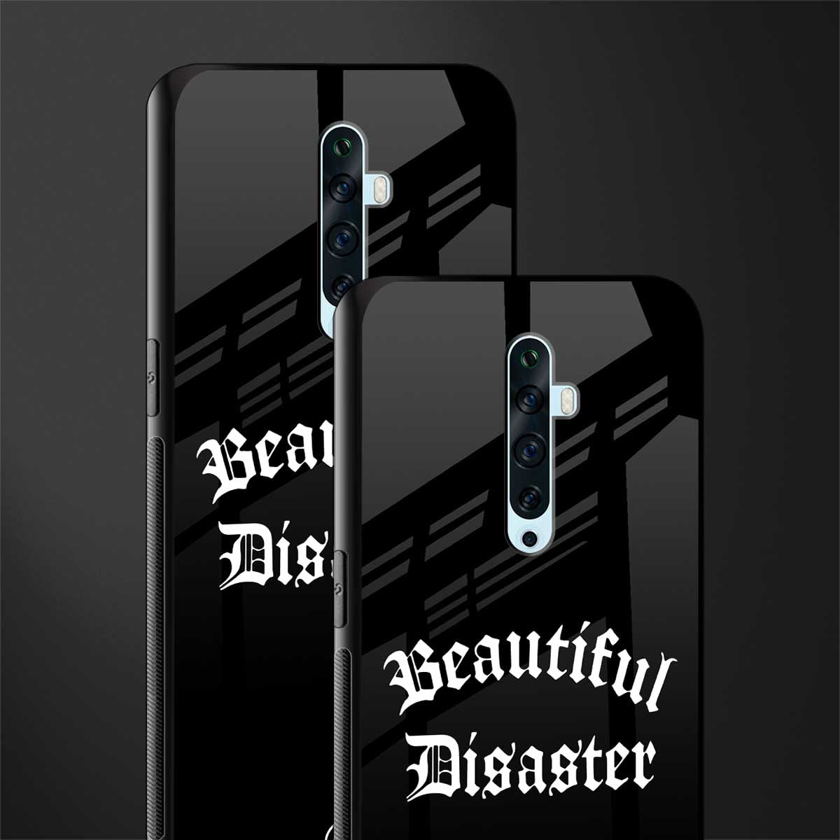 beautiful disaster glass case for oppo reno 2f image-2
