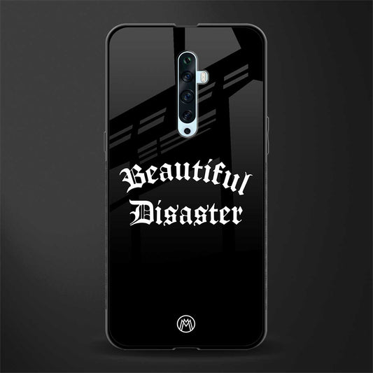 beautiful disaster glass case for oppo reno 2f image