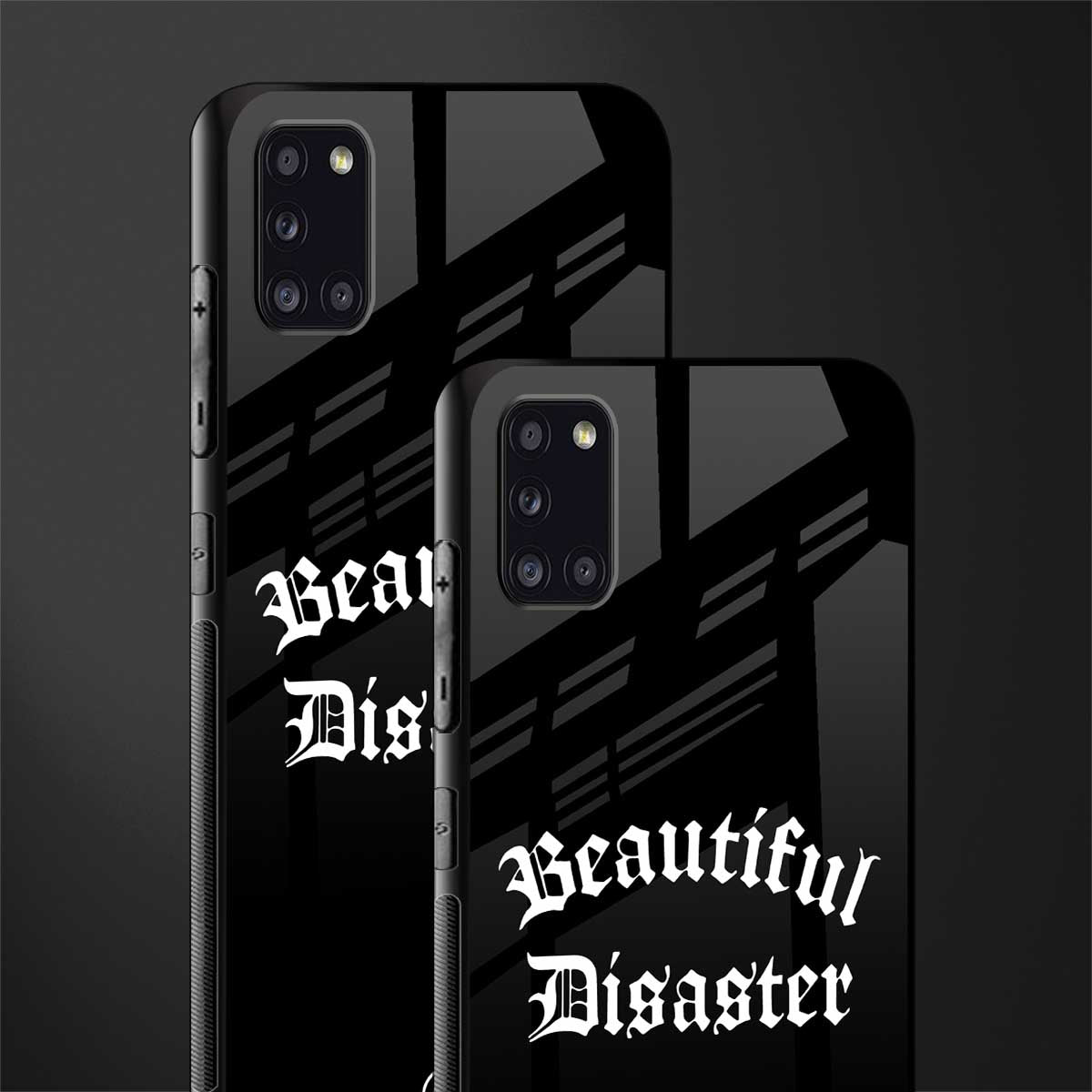 beautiful disaster glass case for samsung galaxy a31 image-2
