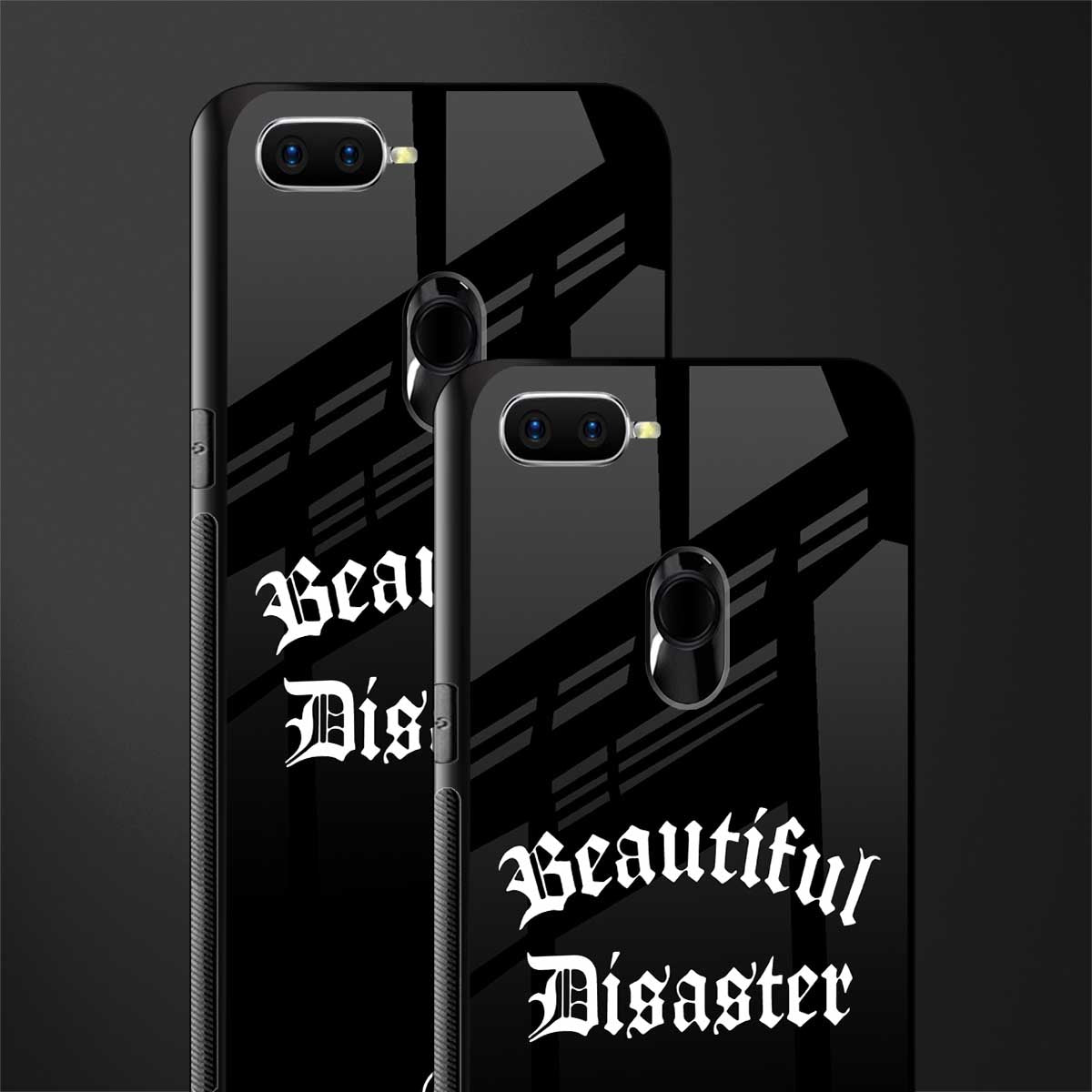 beautiful disaster glass case for oppo a5s image-2