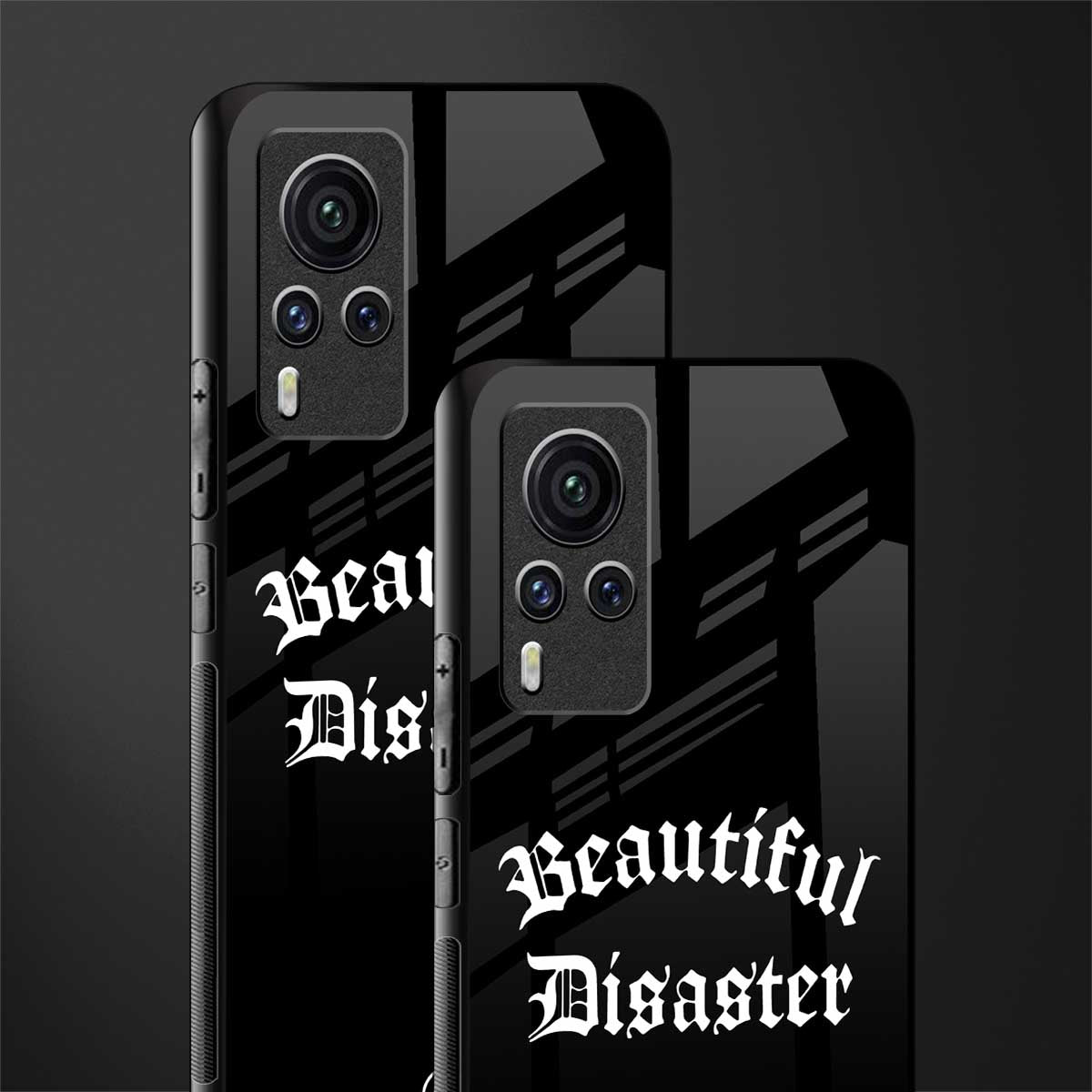 beautiful disaster glass case for vivo x60 pro image-2