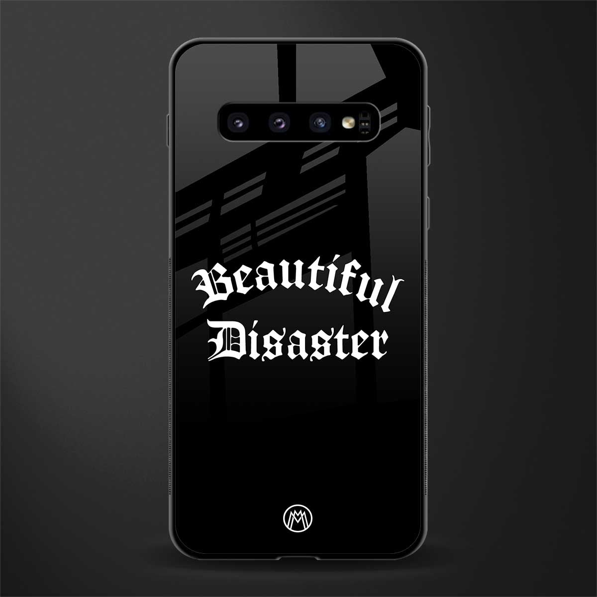 beautiful disaster glass case for samsung galaxy s10 plus image
