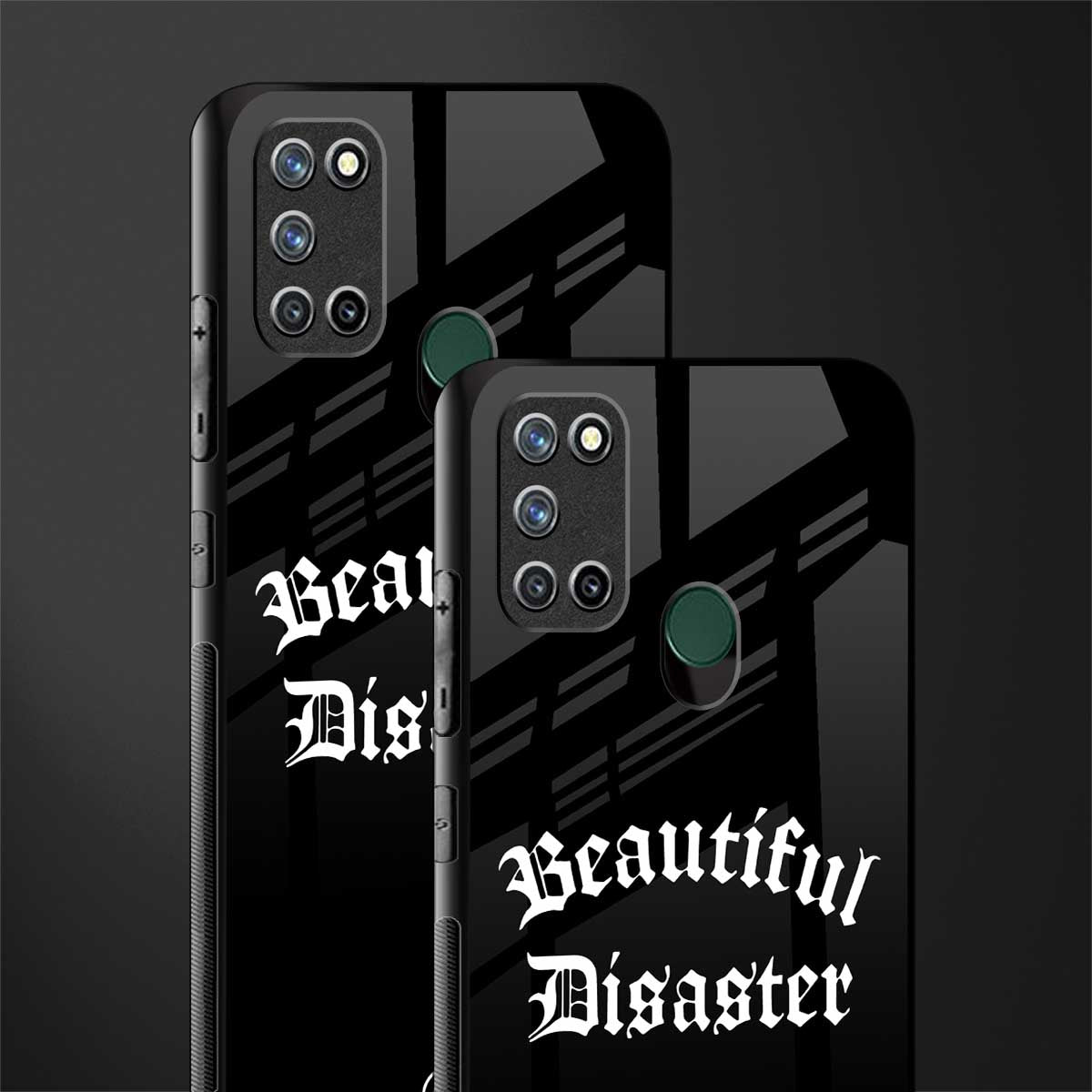 beautiful disaster glass case for realme 7i image-2