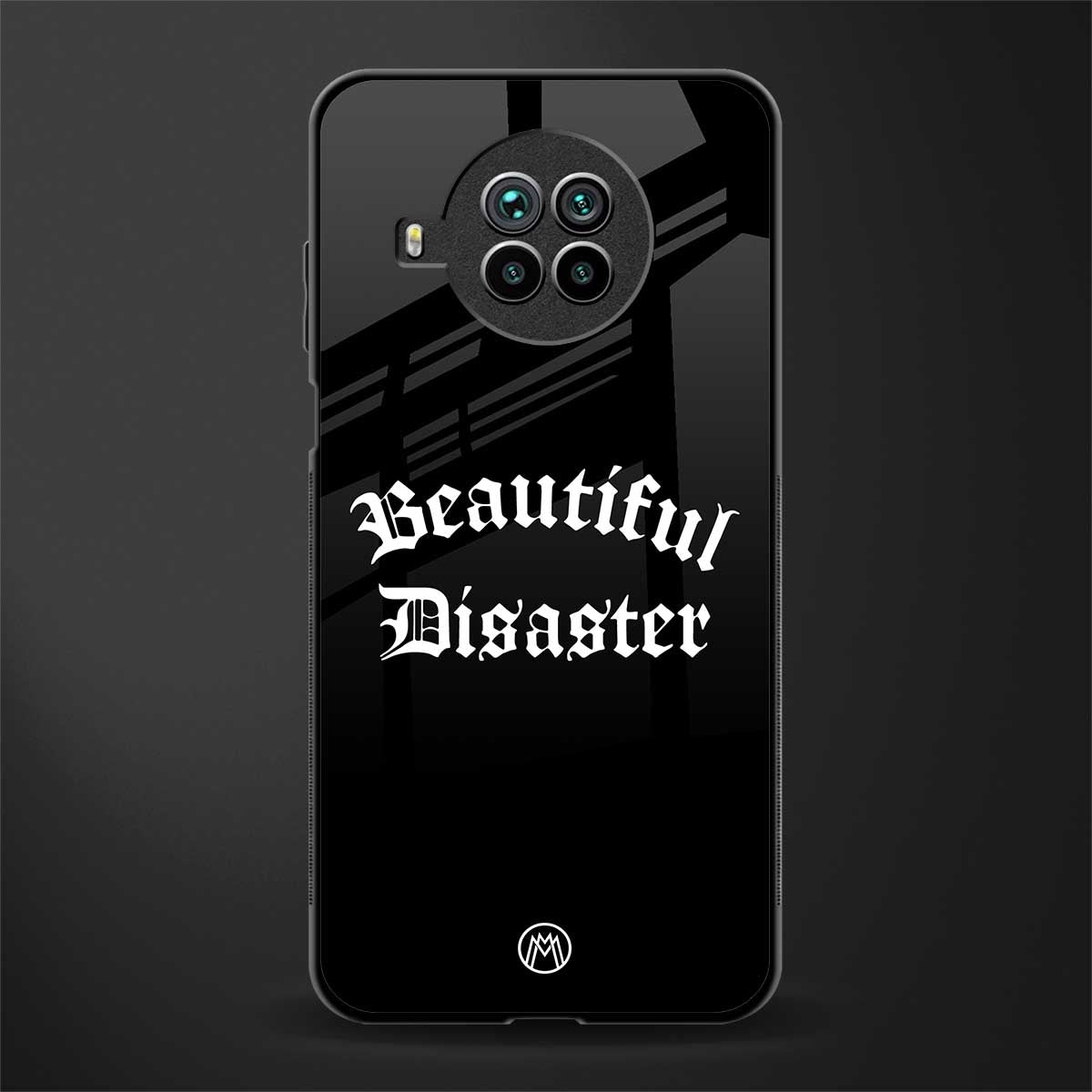 beautiful disaster glass case for mi 10i image