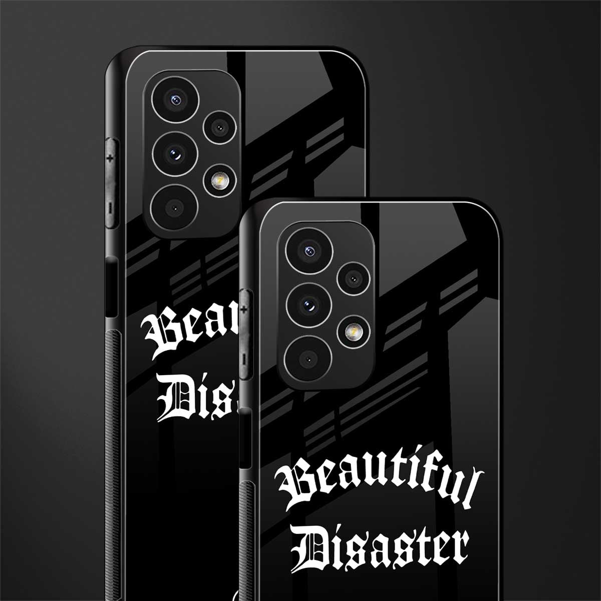 beautiful disaster back phone cover | glass case for samsung galaxy a13 4g