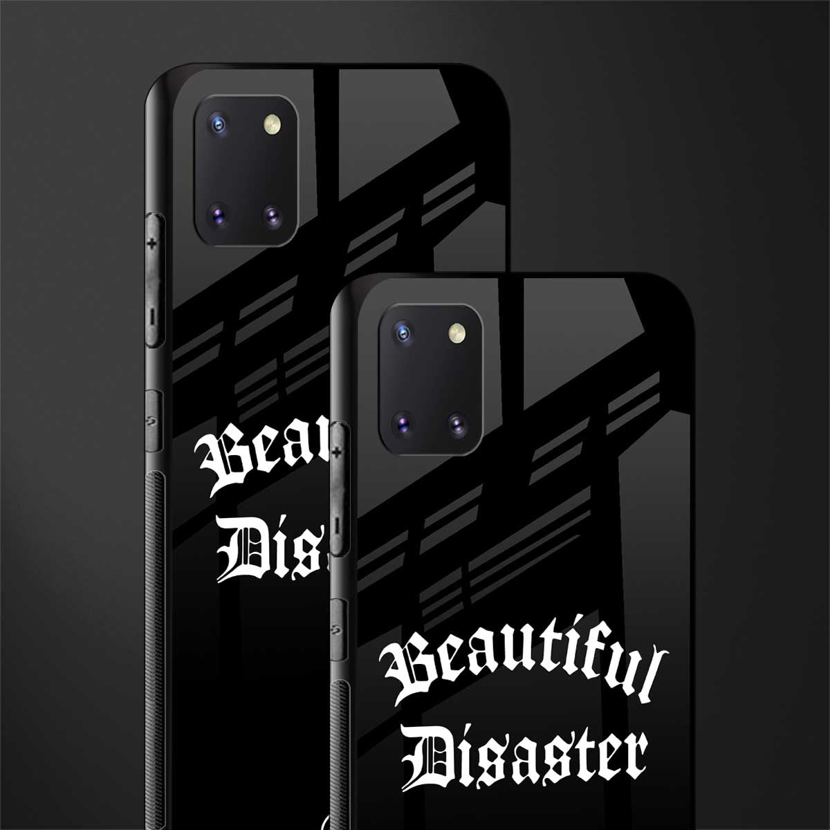 beautiful disaster glass case for samsung a81 image-2