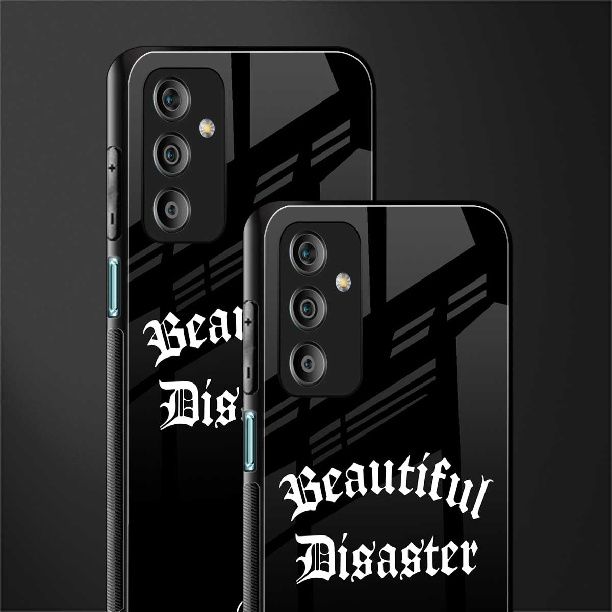 beautiful disaster back phone cover | glass case for samsung galaxy f23 5g