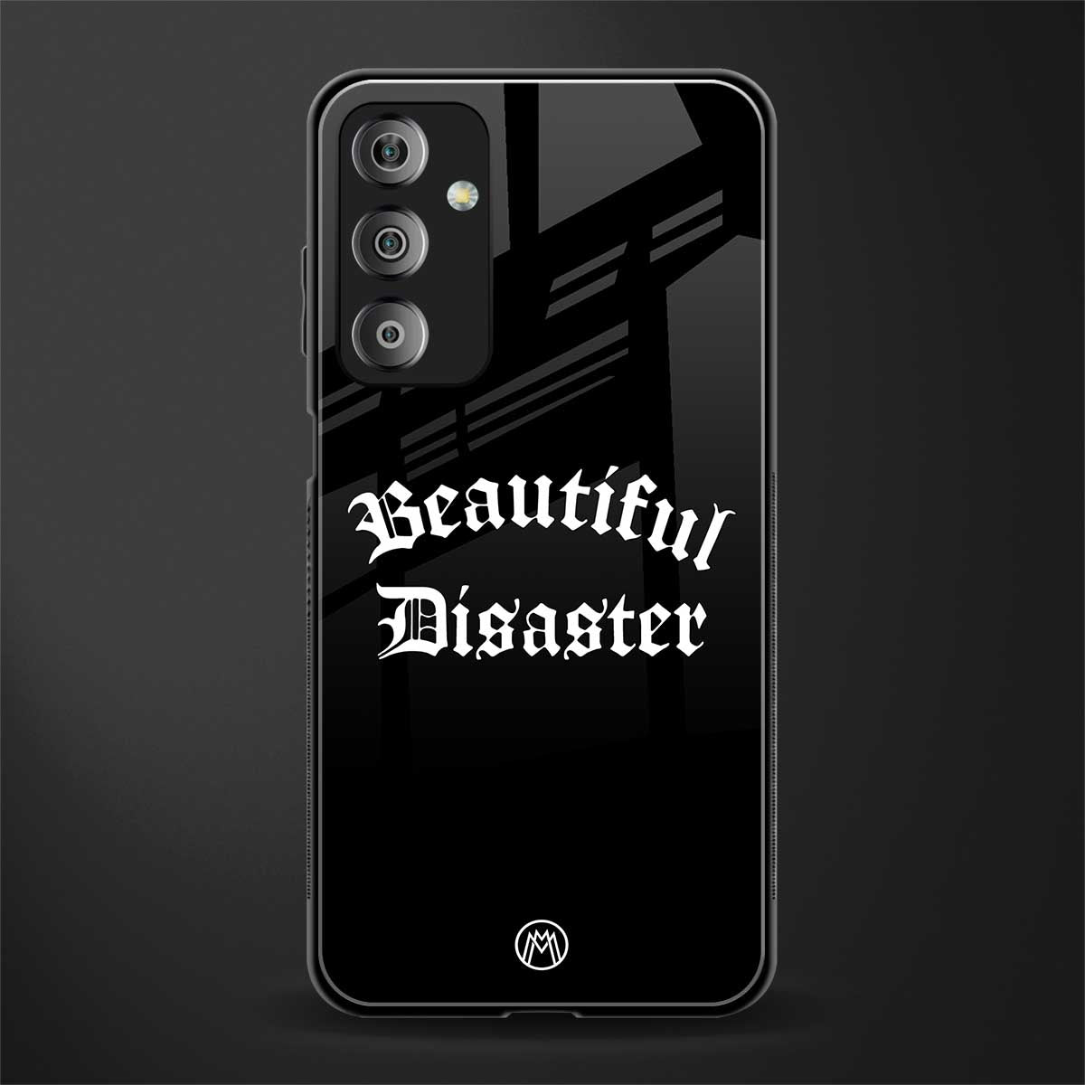 beautiful disaster back phone cover | glass case for samsung galaxy f23 5g