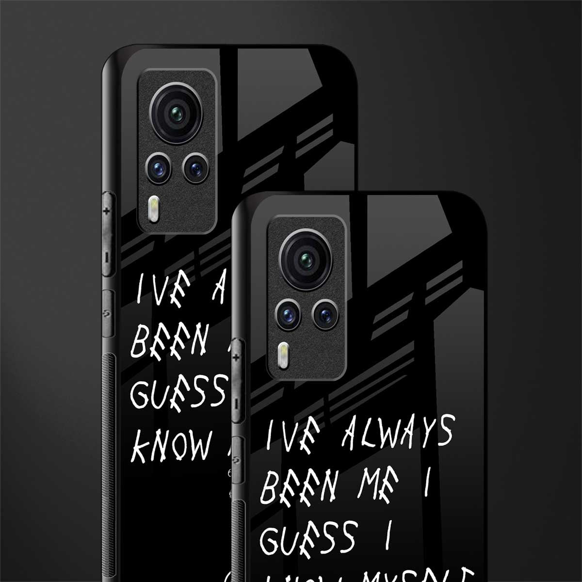 being myself glass case for vivo x60 pro image-2