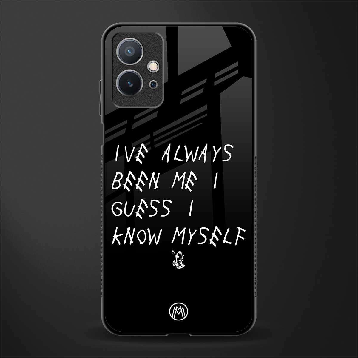 being myself glass case for vivo y75 5g image