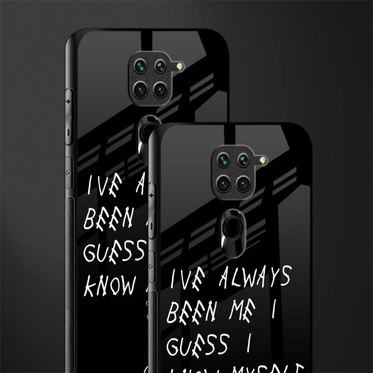 being myself glass case for redmi note 9 image-2