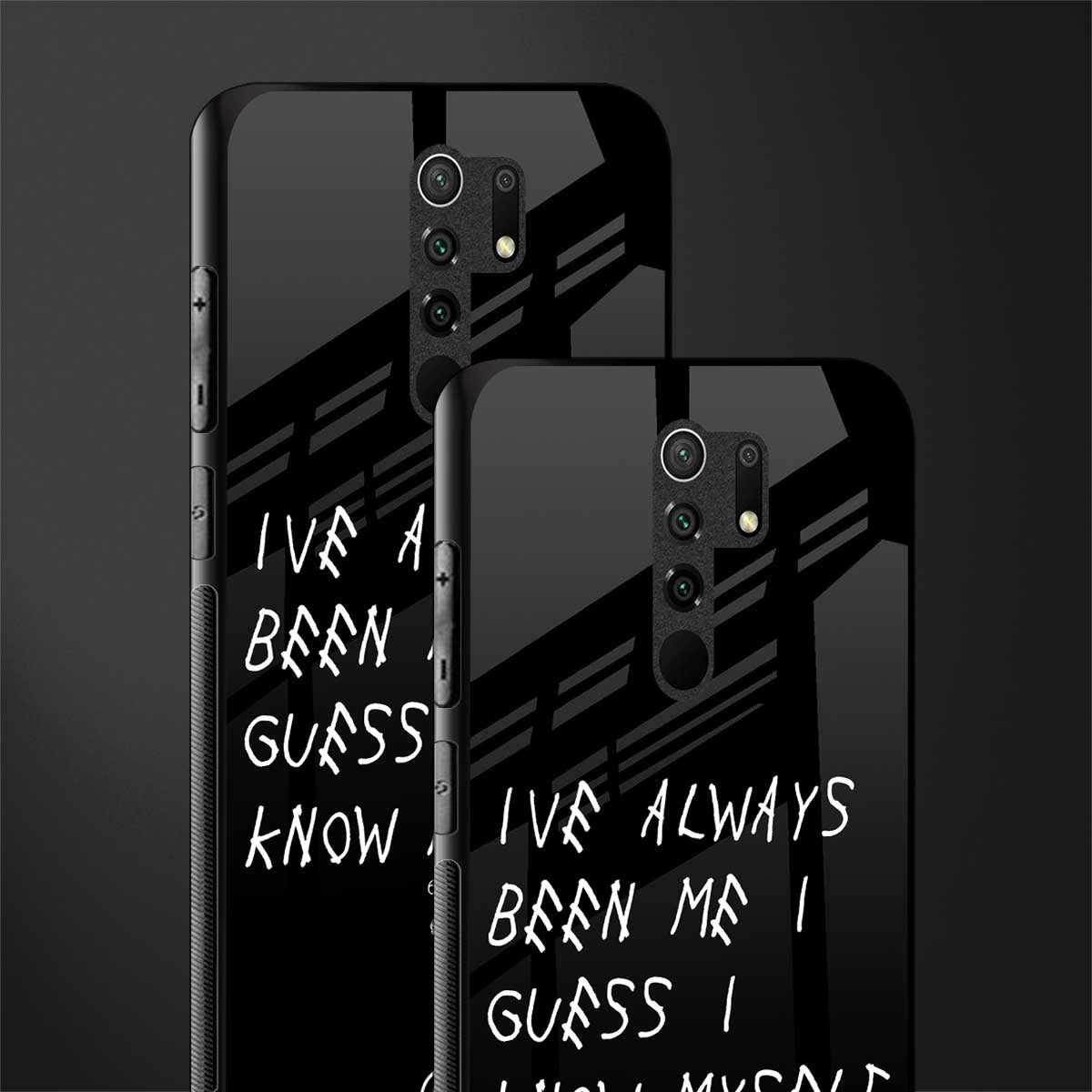 being myself glass case for poco m2 reloaded image-2