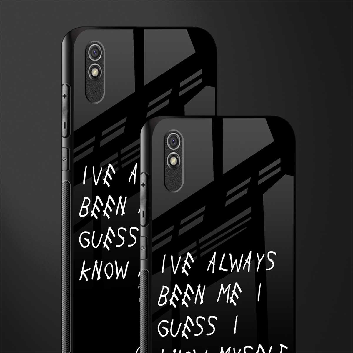 being myself glass case for redmi 9a image-2