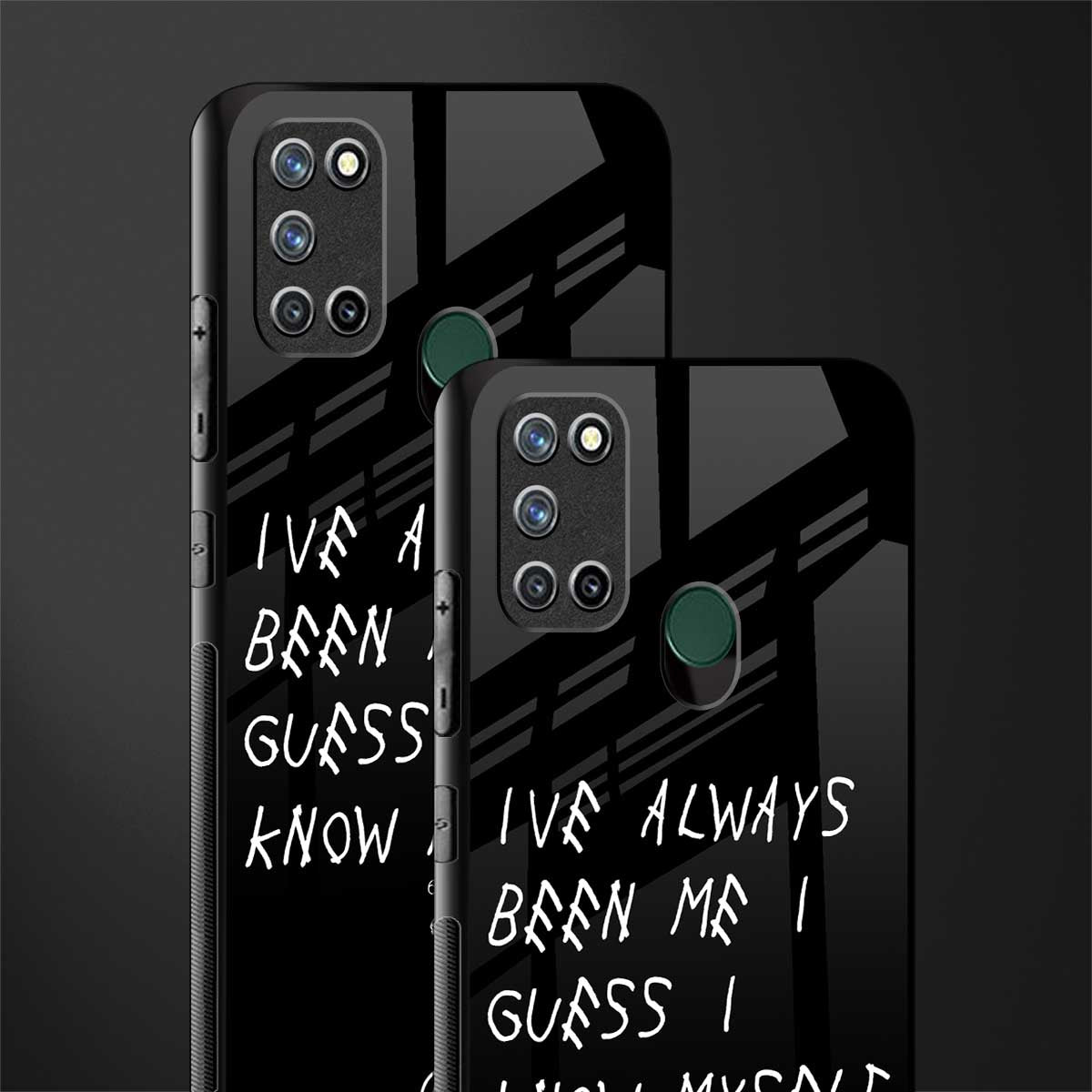 being myself glass case for realme 7i image-2