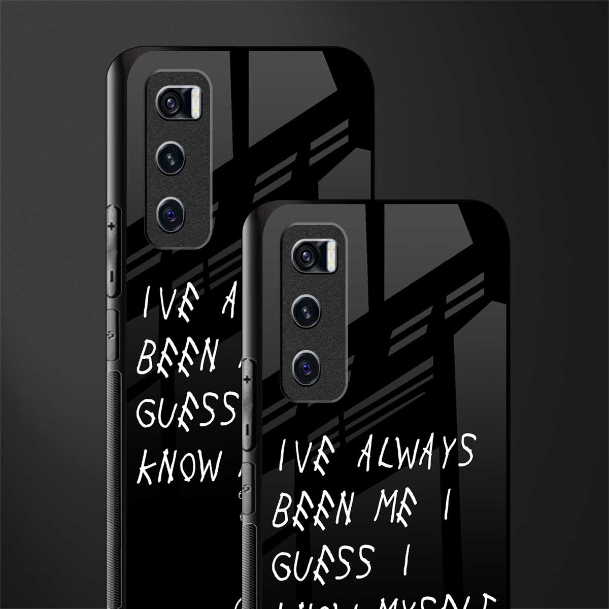 being myself glass case for vivo v20 se image-2