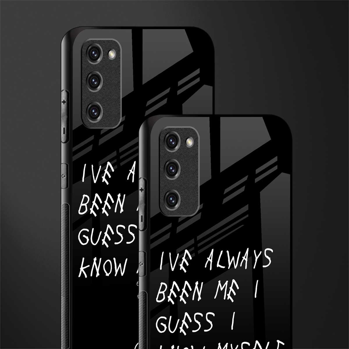 being myself glass case for samsung galaxy s20 fe image-2