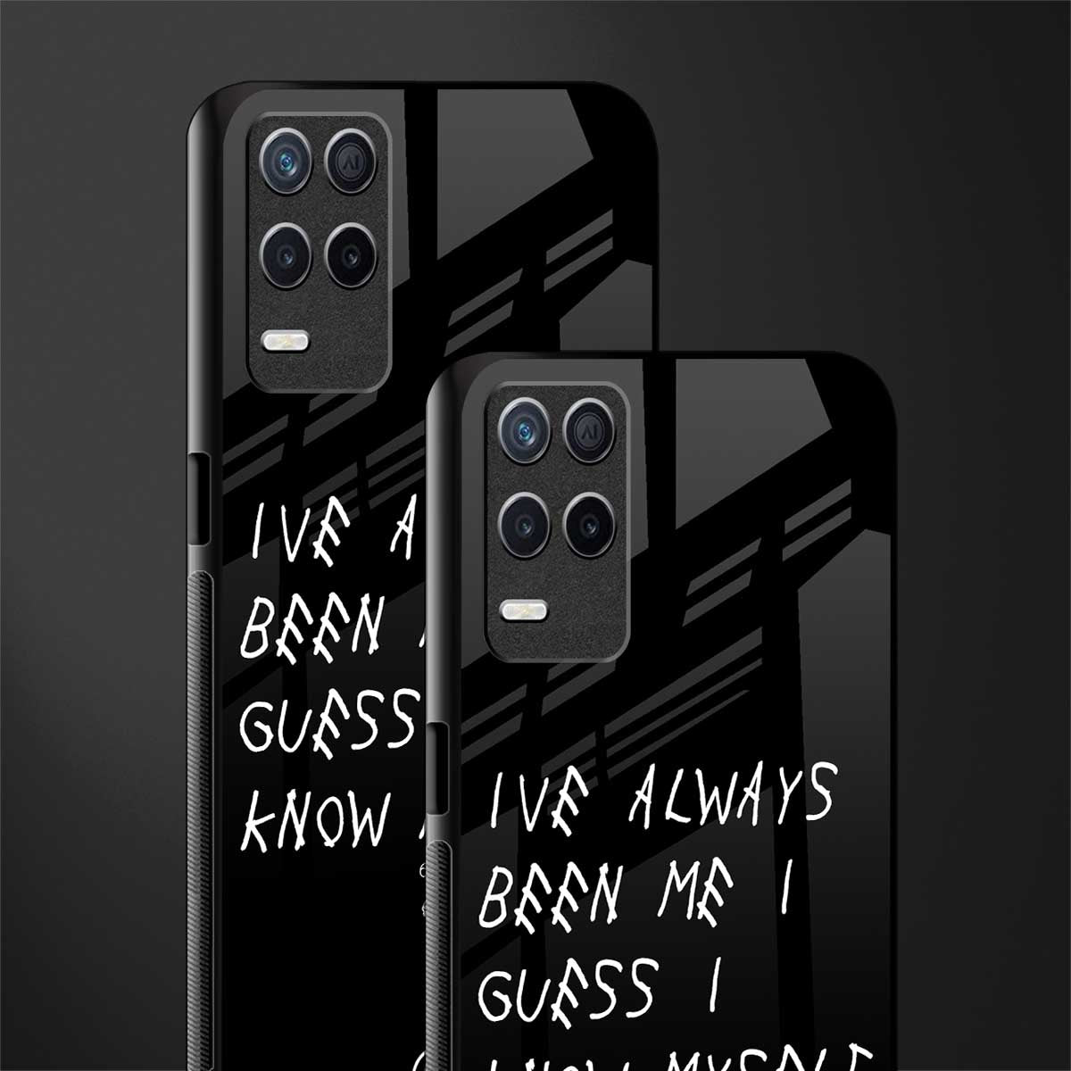 being myself glass case for realme narzo 30 5g image-2