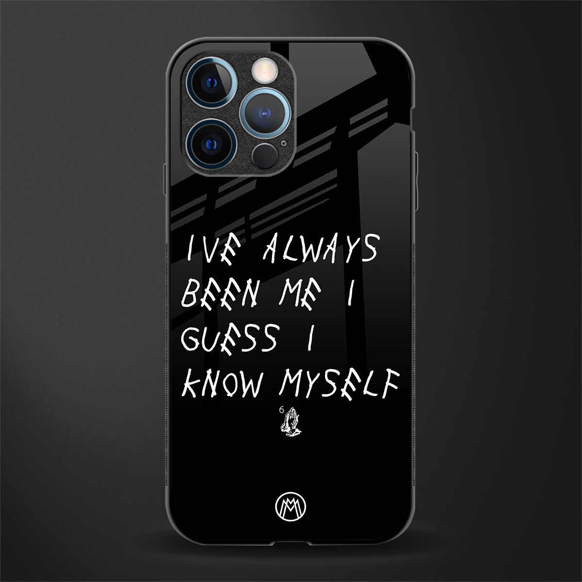 being myself glass case for iphone 12 pro image