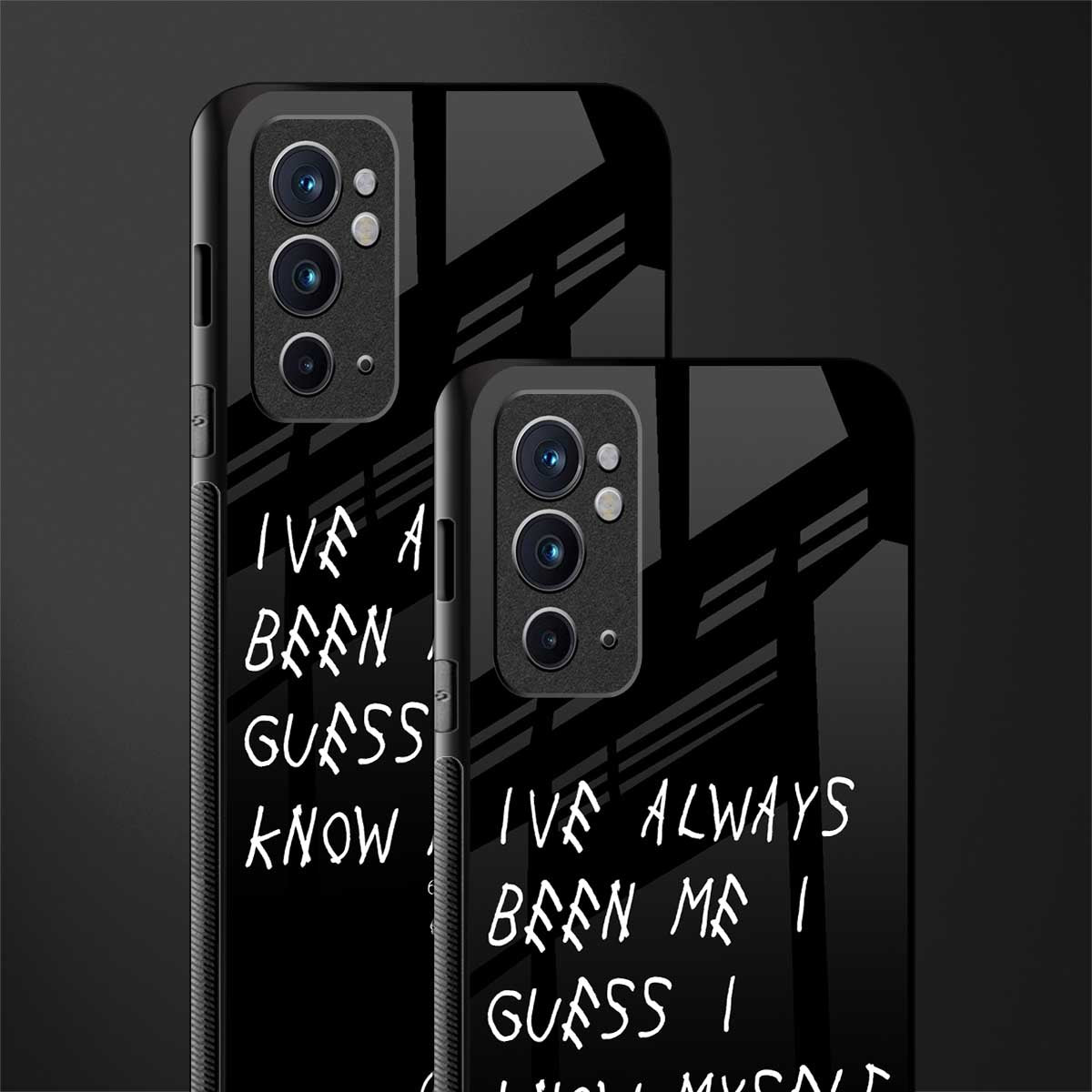 being myself glass case for oneplus 9rt image-2