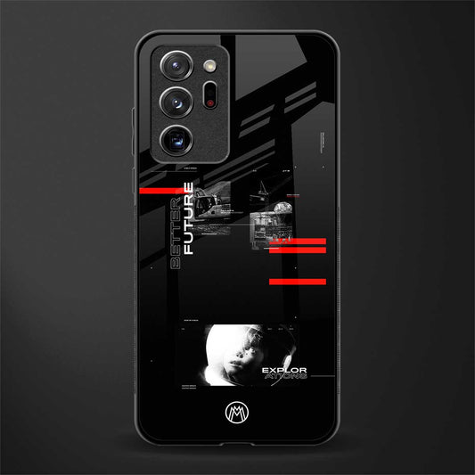 better future dark aesthetic glass case for samsung galaxy note 20 ultra 5g image