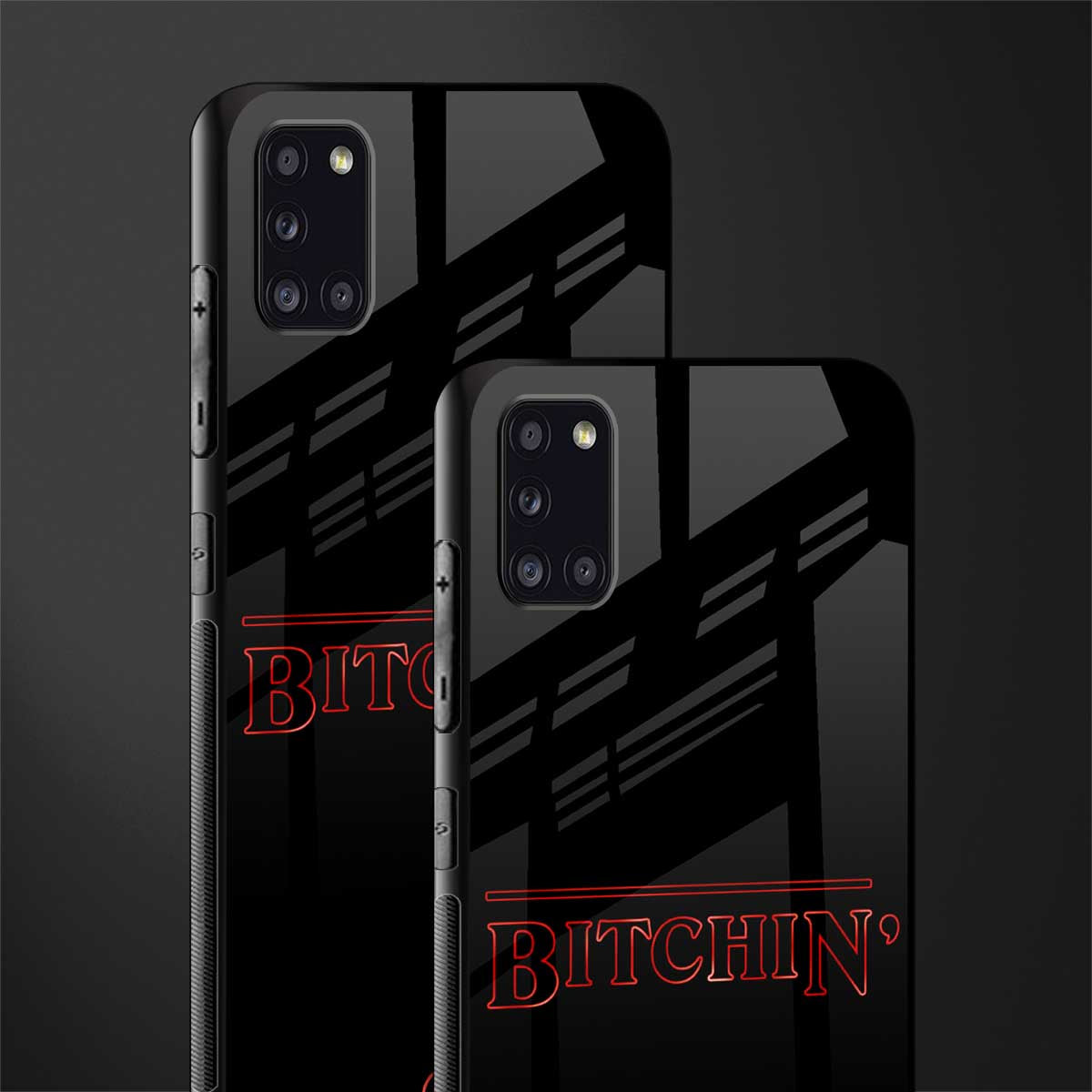 bitchin glass case for samsung galaxy a31 image-2