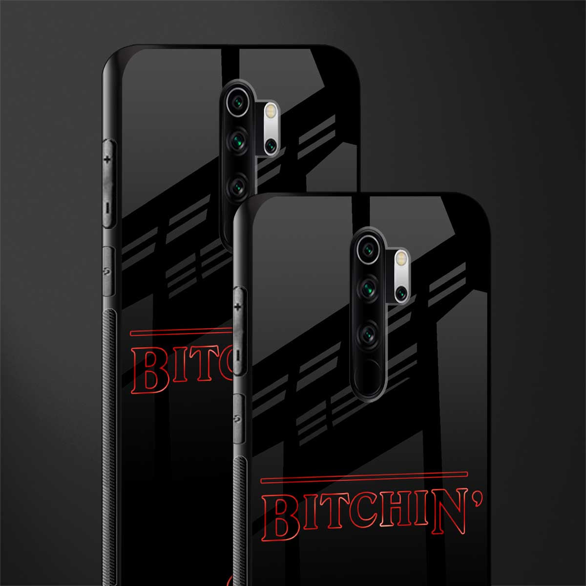 bitchin glass case for redmi note 8 pro image-2