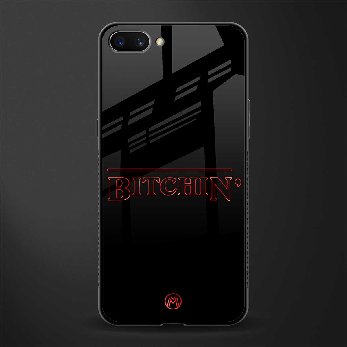 bitchin glass case for realme c1 image