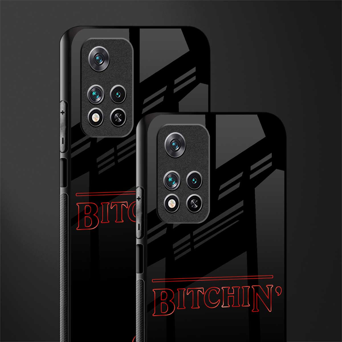 bitchin glass case for poco m4 pro 5g image-2