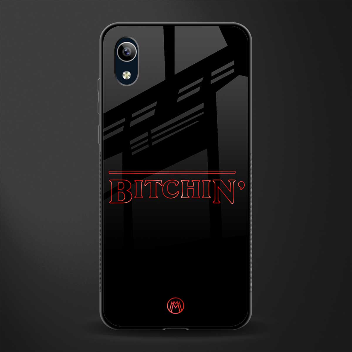 bitchin glass case for vivo y1s without fingerprint image