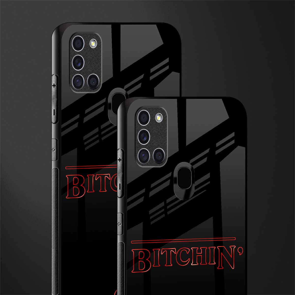 bitchin glass case for samsung galaxy a21s image-2